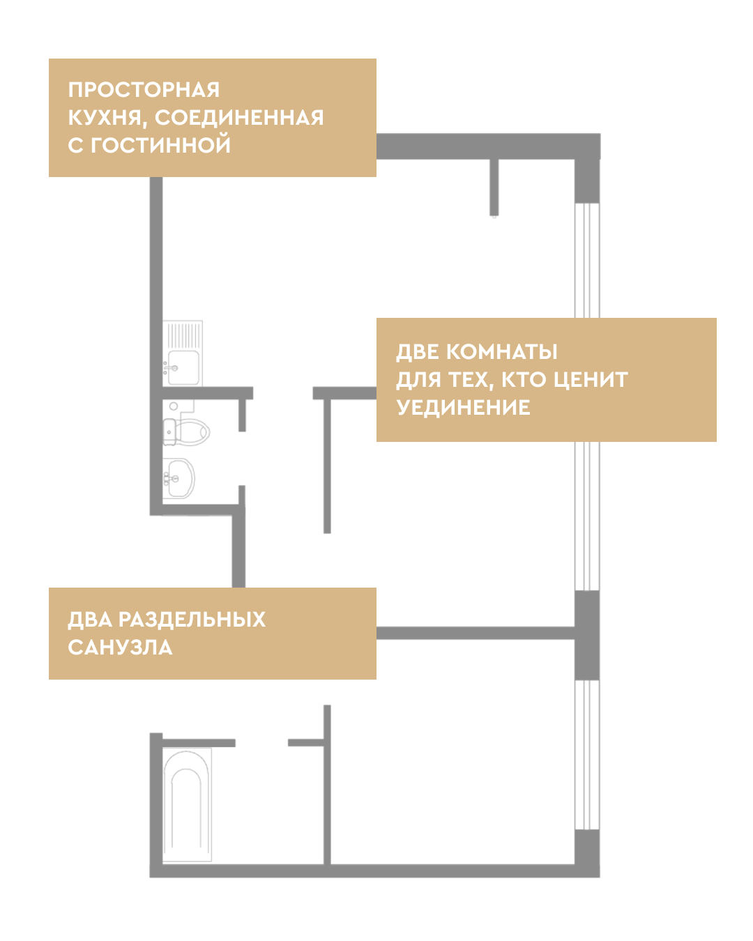 Квартира месяца в ЖК НИКС Сити на Ун. Набережной