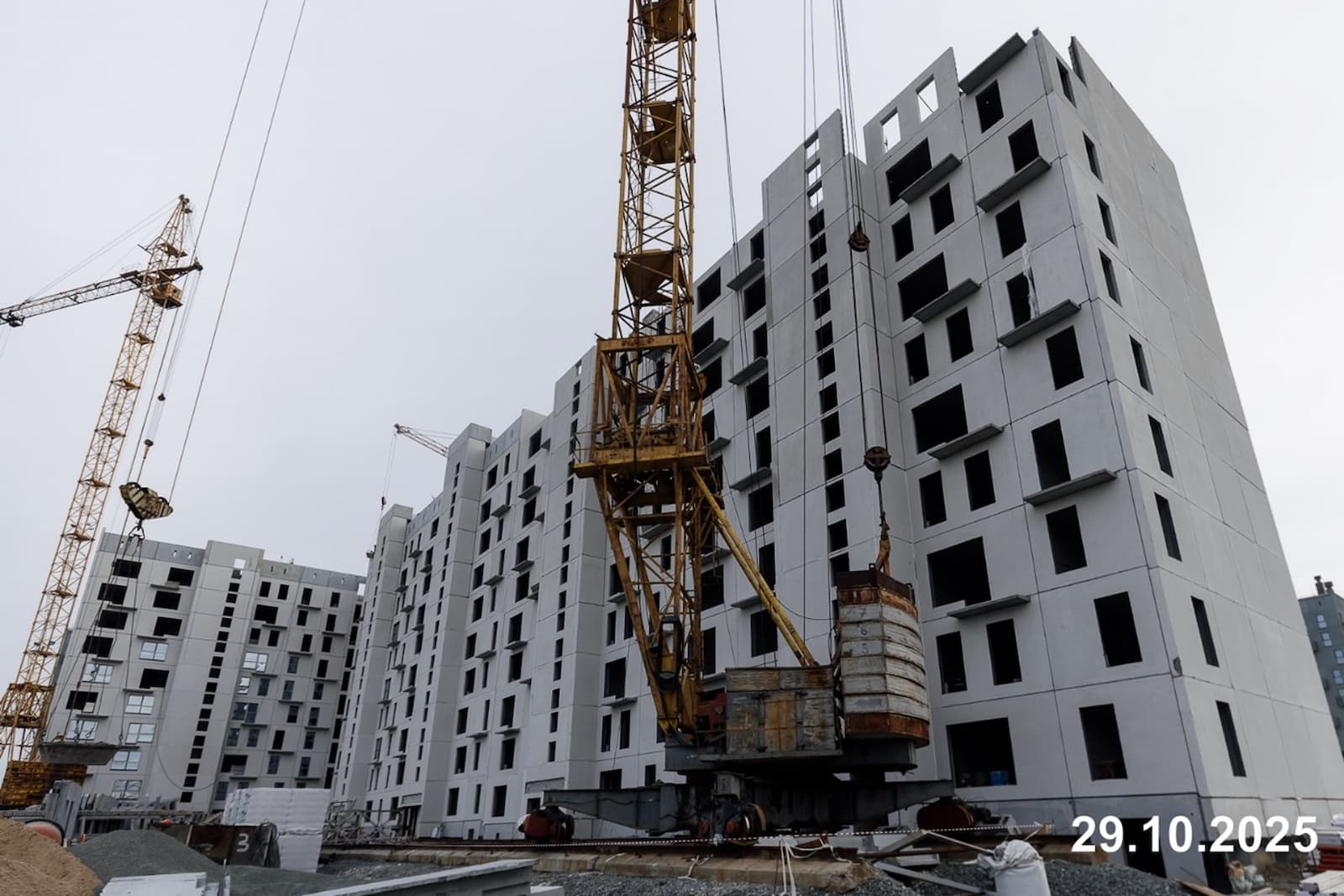 Ход строительства — Октябрь 2025