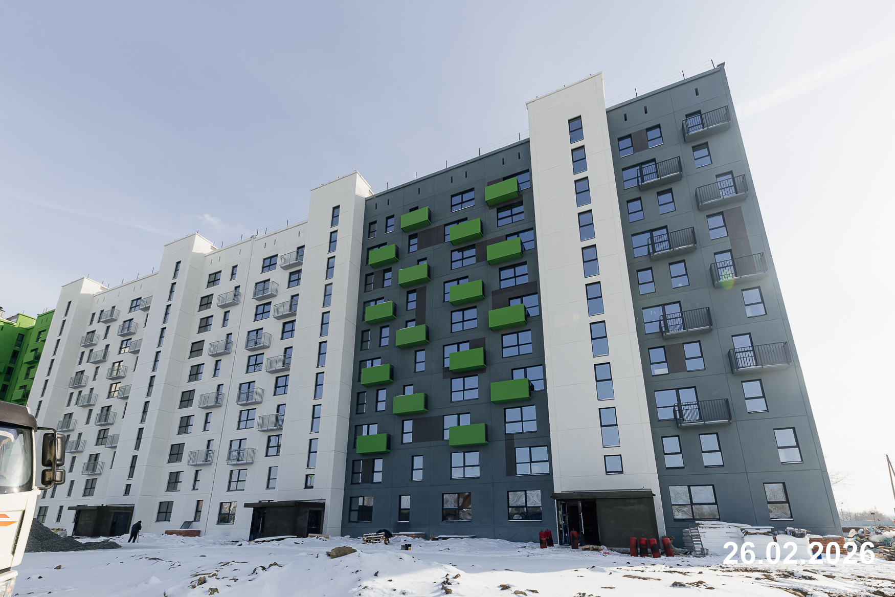 Ход строительства — Февраль 2026